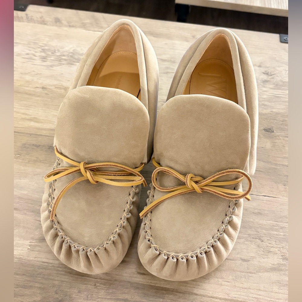 JW Anderson Suede moccasin pumps